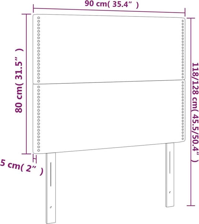 Immagine prodotto VidaXL Braylon (90 x 5 x 128 cm)