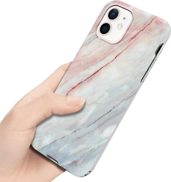 Actual product image Cadorabo IMD TPU Colorful Marble Cover (Apple iPhone 12, Realme 12 Pro+)