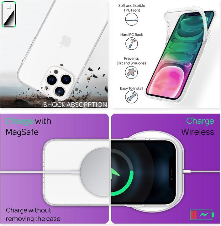 Produktbild Nalia 360 Grad Handyhülle (Apple iPhone 13 Pro)