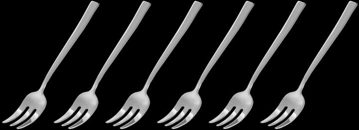 Immagine prodotto Sambonet Set di forchette per torte Rock 6 pezzi. (6 Pezzo/i, Set di posate)