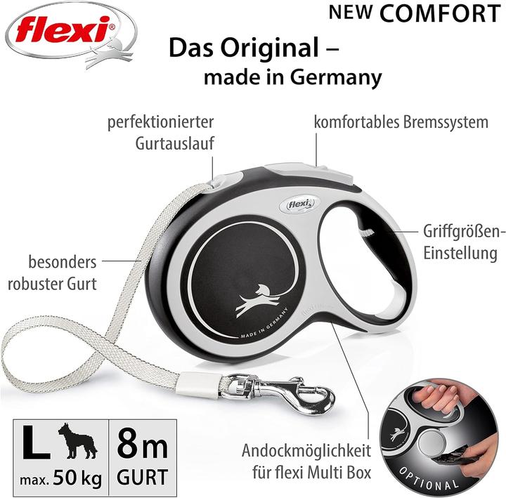 Produktbild Flexi New Comfort Gurt (L, Hund, Spazieren)