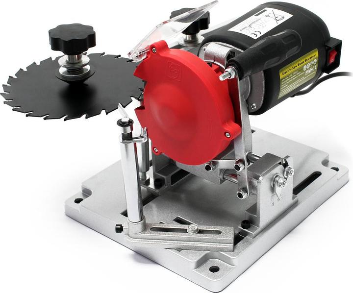 Produktbild Wiltec Sägeblatt Schärfgerät 110W 230V 5300U/min Schleifmaschine Kreissägeblatt (Sägeblattschärfer, 110 W)