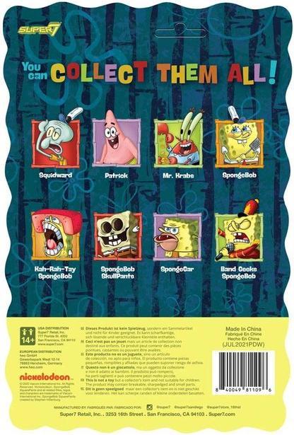 Produktbild Super7 SpongeBob Schwammkopf: SpongeGar