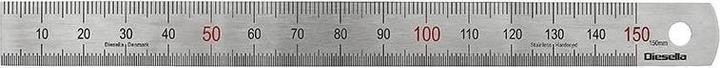 Image du produit Diesella Règle de Ståll DIN2004/22/ECII 150x15x0,5mm (150 mm)