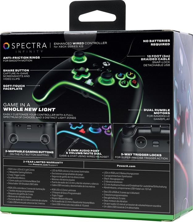 Image du produit PowerA Spectra Infinity Enhanced (Xbox Series X, Xbox One X, Xbox One S, Xbox Series S)