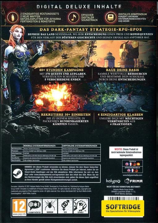 Actual product image Disciples: Liberation - Deluxe Edition (PC, DE)
