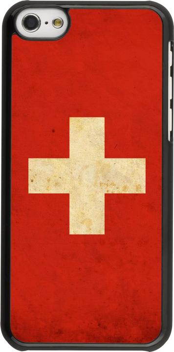 Actual product image PhoneLook Coque Vintage Flag SWISS (Apple iPhone 5c)
