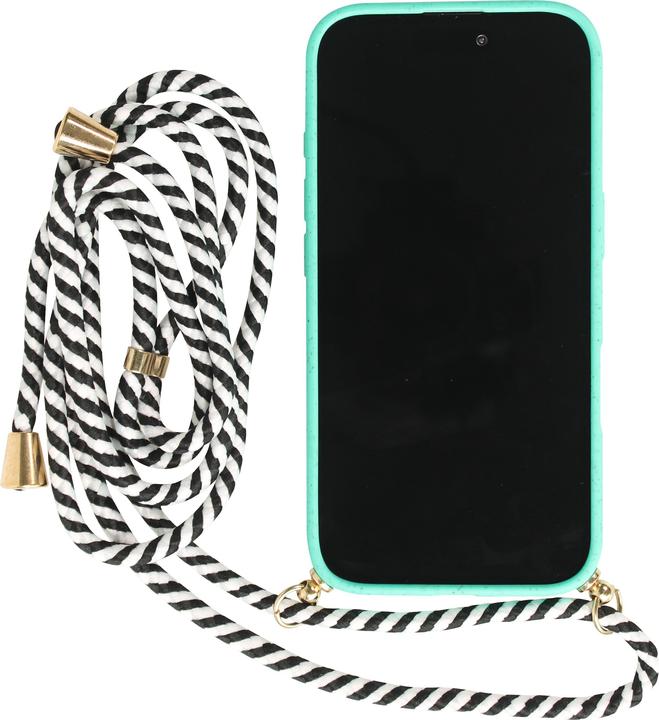 Actual product image PhoneLook Coque Bio Eco-Friendly nature avec cordon collier Turquoise (Apple iPhone 16)