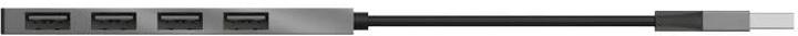 Image du produit Trust I/O-HUB MINI-USB 4PORT/23786 (USB-A, 4 Ports)