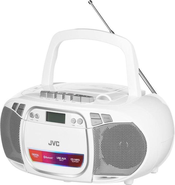 Produktbild JVC RC-E451W CD player Portable CD player White (UKW, Bluetooth)