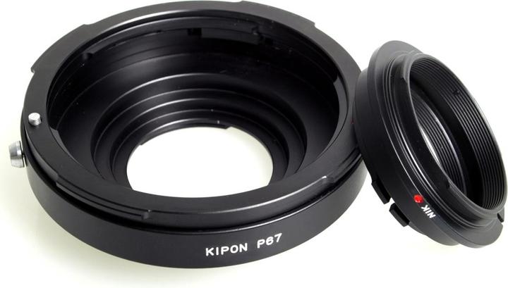 Immagine prodotto Kipon Adattatore per Pentax 67 a Nikon F