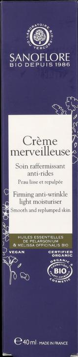 Image du produit Sanoflore Crème merveilleuse (40 ml, Crème 24h)