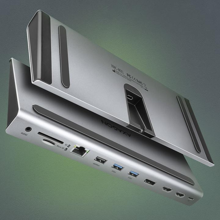 Produktbild Axagon HMC-4KX3 (USB-C, 11 Ports)