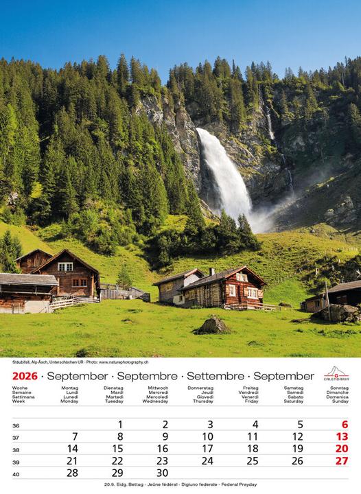 Produktbild Swiss Souvenier 2026 (Harter Einband)