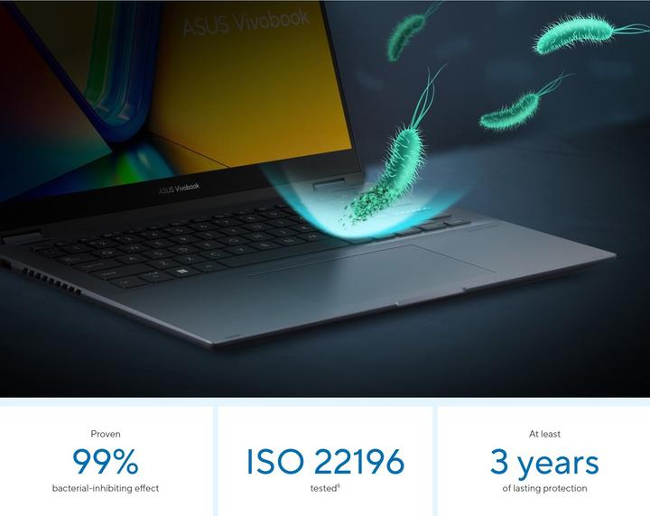 Produktbild ASUS Vivobook S14 Flip (14", Intel Core i7-13700H, 16 GB, 1000 GB, CH)