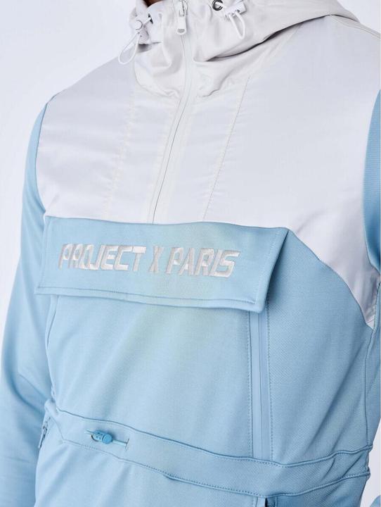 Produktbild Project X Paris zweifarbiges kapuzensweatshirt im windbreaker-sti (L)