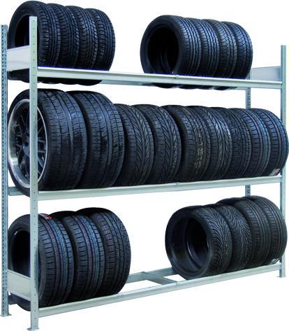Image du produit Schulte Lagertechnik Rayonnage de base pour roues/pneus de grande capacité