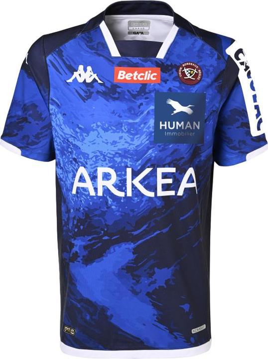 Kappa Drittliga-Trikot Union Bordeaux-Bègles Kombat Pro 2023/24 (XL)