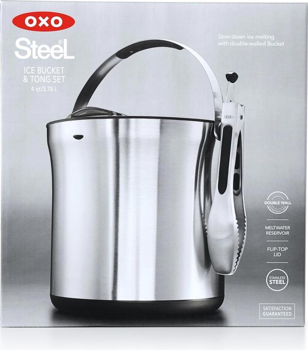 Produktbild OXO Eiswürfelbehälter und Zange