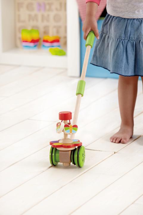 Actual product image Hape Push-Dancing Butterflies
