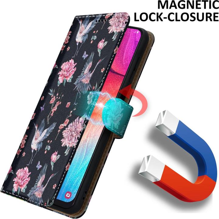 Actual product image Cadorabo Book cover with print (Samsung Galaxy A30s, Samsung Galaxy A50s)