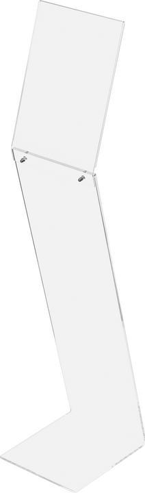 Exacompta Présentoir sur pied tout PMMA vertical A4 - Cristal (A4)