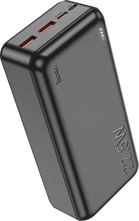 Image du produit Hoco Batterie externe Power Bank J101B PD 20W+Quick Charge 3.0 22,5W 30000mAh noir