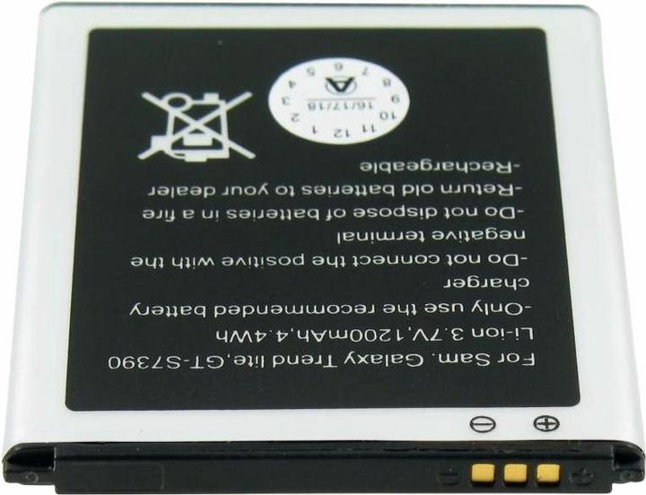 Actual product image Samsung Galaxy Trend Lite Battery GT-S7390 (Rechargeable battery, Galaxy Trend Lite)