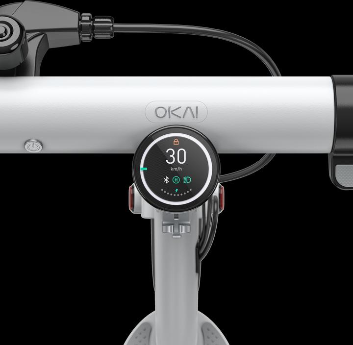 Actual product image Okai ES10 NEON Lite (20 km/h, 30 km, 300 W)