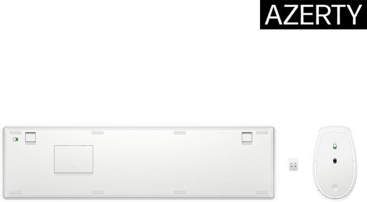 Actual product image HP 655 Wireless KB/MSE Combo WHT Germany (DE, Wireless)