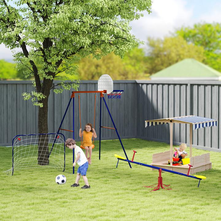 Produktbild Outsunny Sandkasten mit verstellbarem Dach