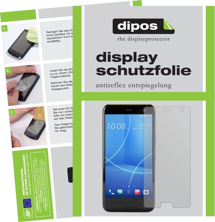 Actual product image Dipos Screen Protector Anti-Glare (5 Piece, HTC U11 Life)