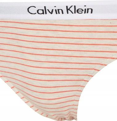 Image du produit Calvin Klein Femmes THONG Tangahschen, Feeder Stripe Avoine Heather, 38 (M)