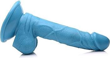 Produktbild Pop Peckers Poppin Dildo 16.5 cm - Blue