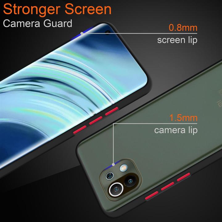 Produktbild Cadorabo Hybrid Matt Cover (Xiaomi Mi 11 5G)