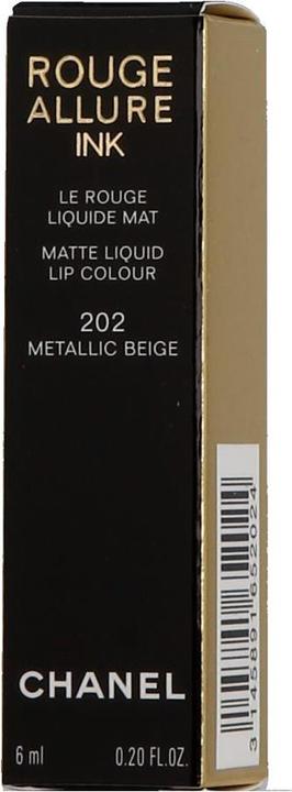 Immagine prodotto Chanel Inchiostro Rouge Allure One Shot n. 202 (202 Beige metallizzato)