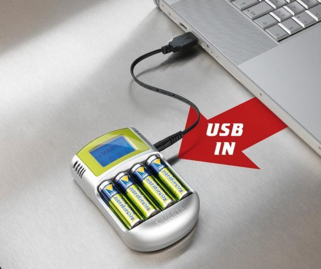 Produktbild Varta LCD Charger (1 Stk., AAA, AA, 2600 mAh, Ladegerät ohne Akku)