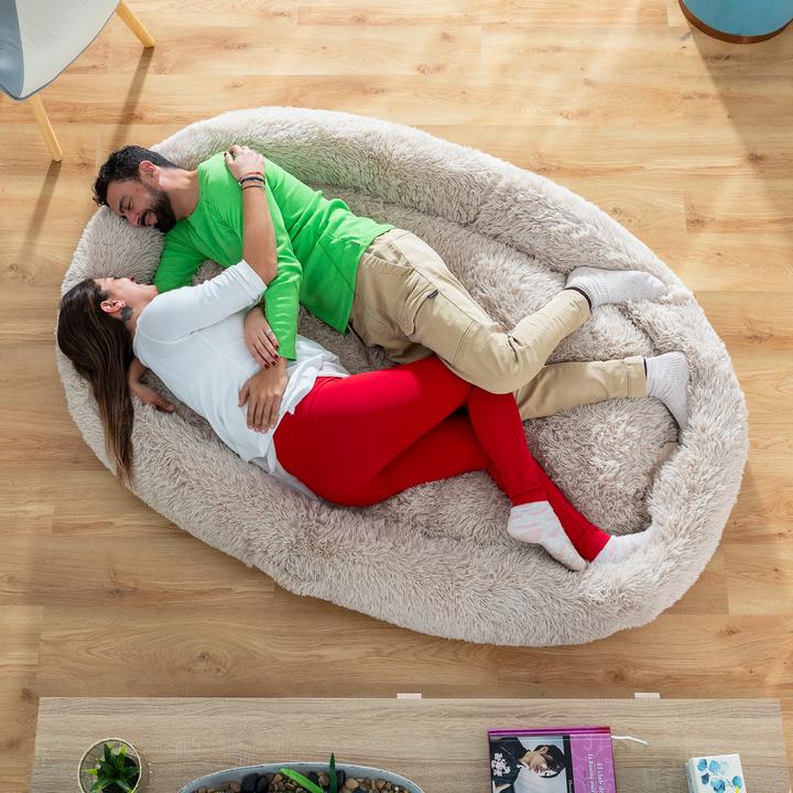 Image du produit InnovaGoods Lit pour chien humain | Human Dog Bed XXL Grey