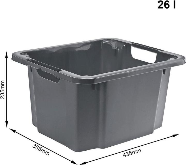 Actual product image Rotho Reverso (43.5 x 36.5 x 23.5 cm, 26 l)