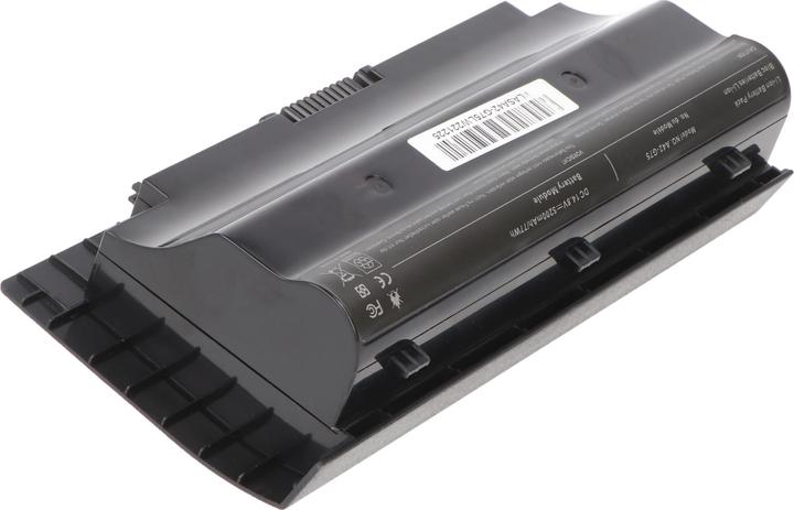 Actual product image XCell Akku passend für ASUS G75, A42-G75, Li-Ion, 14,4V, 5200mAh, 74,9Wh, black (5200 mAh)