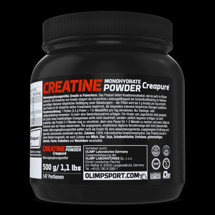 Image du produit Olimp Sport Nutrition Creapure (Neutre, 1 pcs, 500 g)