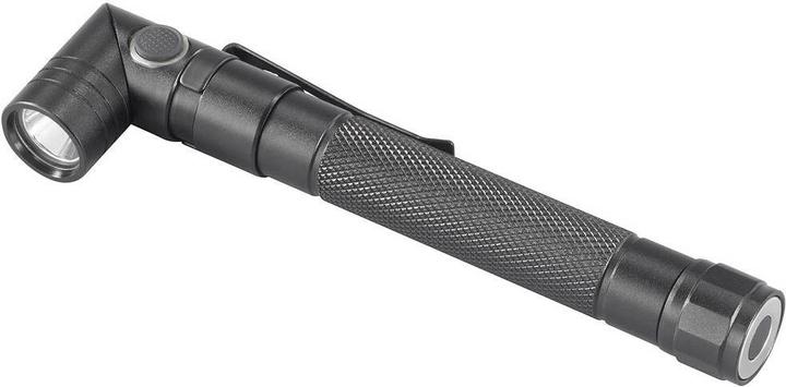 Actual product image Toolcraft 2 in 1 SMD LED torch with strobe mode, with USB interface (14.20 cm, 250 lm)