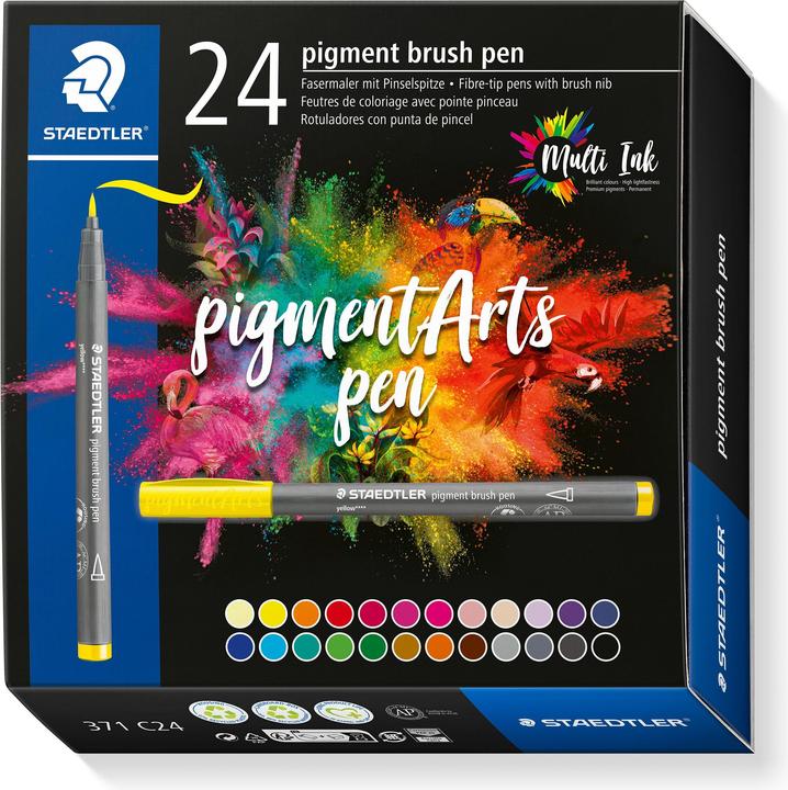 Actual product image Staedtler Pigment Arts (Multicoloured, 24 x)