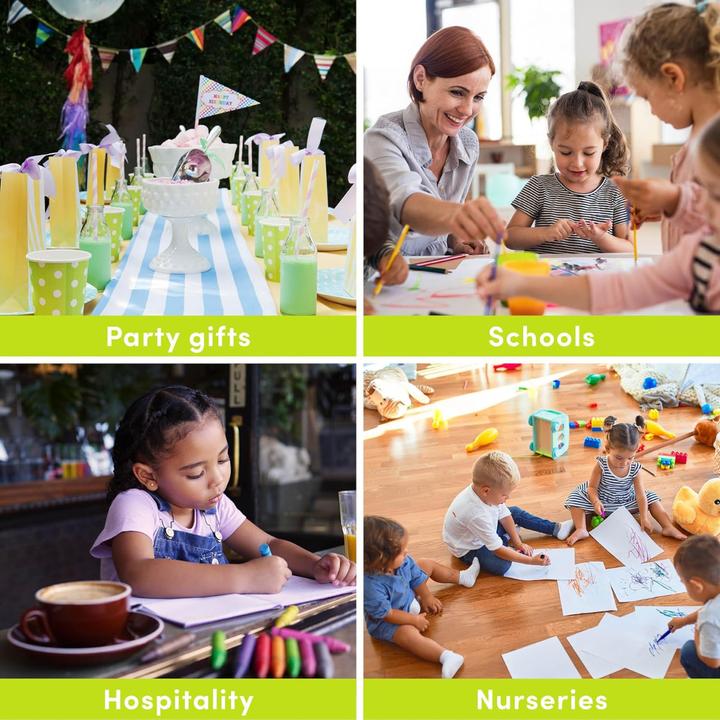 Image du produit The twiddlers Wachsstifte 4er-Set 50 Stück (Multicolore, 50 x)