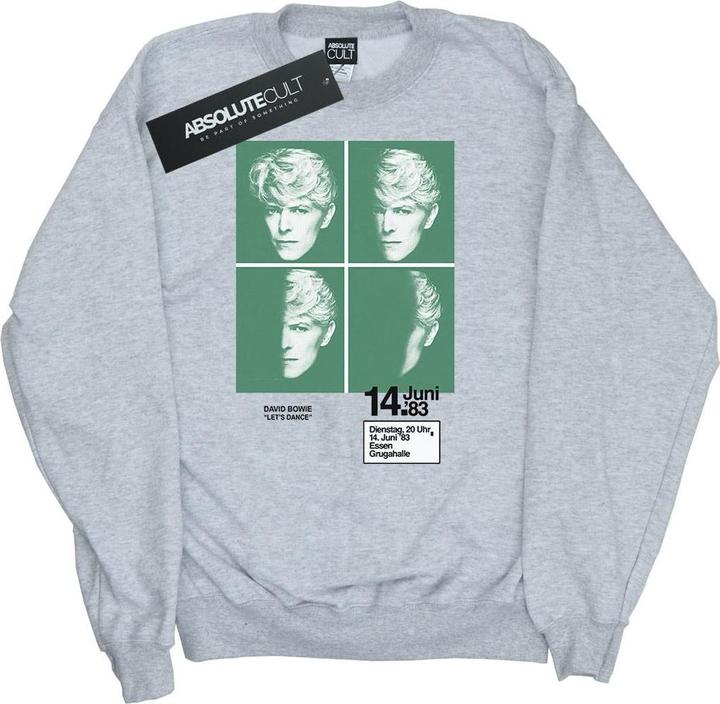 David Bowie 1983 Concert Poster Sweatshirt (XXL)