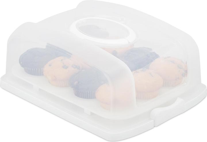 Actual product image Relaxdays Rectangular Cake Carrier