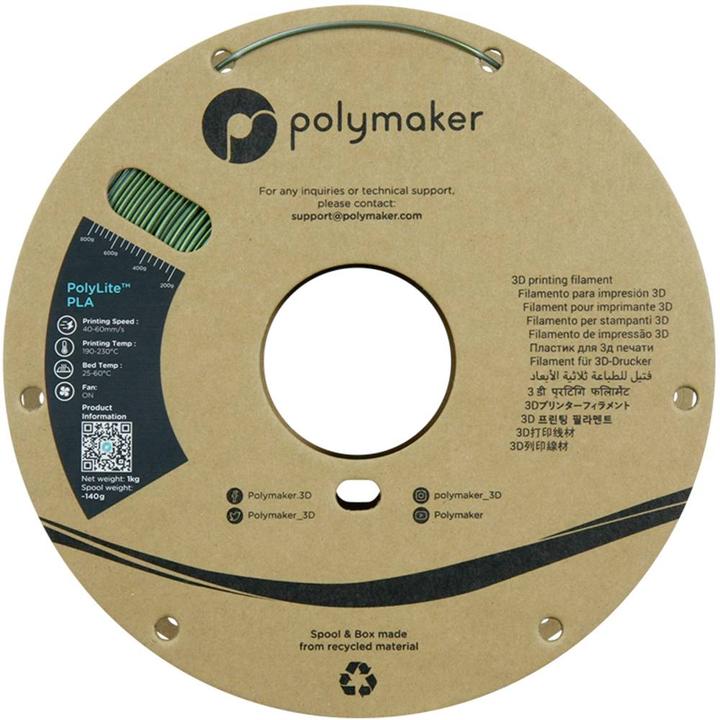Immagine prodotto Polymaker PolyLite PLA Starlight (PLA, 1.75 mm, 1000 g, Multicolore)