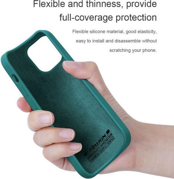 Actual product image Nillkin Flex Pure Series Silicone Sleeve (Apple iPhone 12 Pro Max)