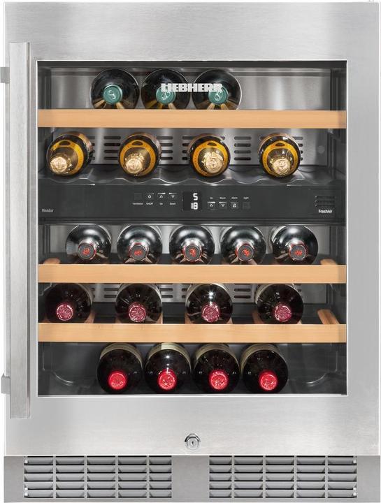 Actual product image Liebherr UWTes 1672 Vinidor wine cooler with compressor Integrated 34 bottle(s)