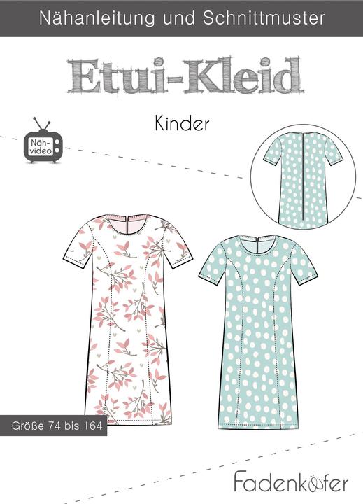 Image du produit Fadenkäfer Patron Robe fourreau enfant